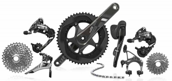 For the rider on a "budget," the SRAM Force 11 has the new cassette and upgrades from the 2012 version, but with a smaller price tag than the 2012.