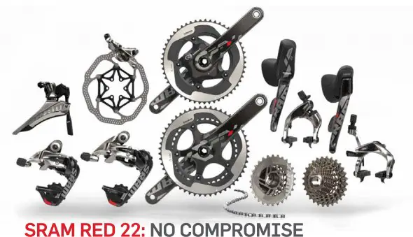 SRAM Red for 2013, featuring the worst-kept secret of 2013, the 11-speed cassette.