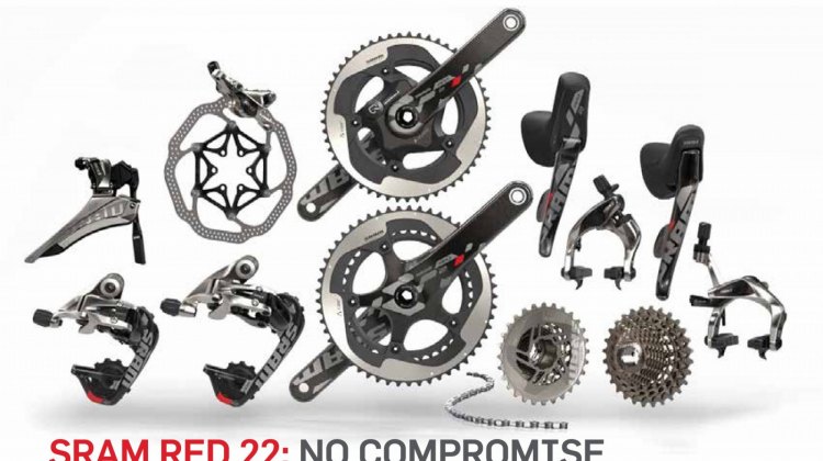 SRAM Red for 2013, featuring the worst-kept secret of 2013, the 11-speed cassette.
