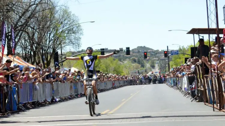 Kabush redeems his weekend with a win at Whiskey 50. © Cyclocross Magazine