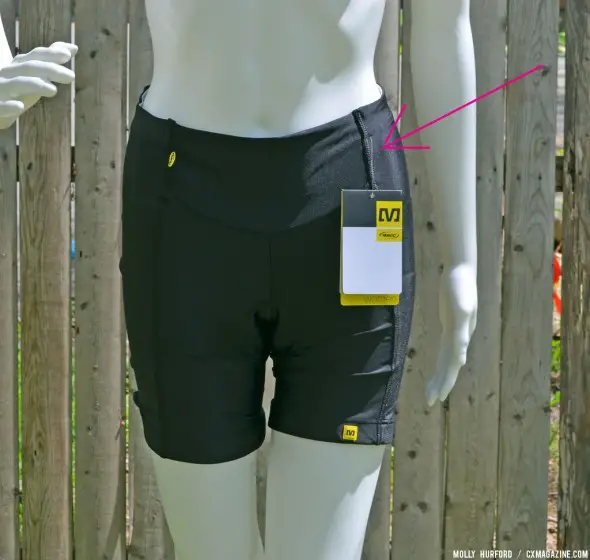 The paneling makes the Mavic Cloud shorts super comfortable. © Cyclocross Magazine