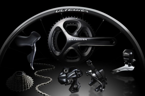 The new Shimano Ultegra 6870 Series group. Photo courtesy of Shimano