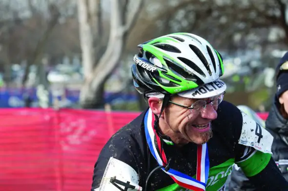 Gunnar Shogren was all smiles post-Worlds, even if the race didn't go quite the way he wanted. © Brian Nelson Gunnar Shogren was all smiles post-Worlds, even if the race didn't go quite the way he wanted. © Brian Nelson