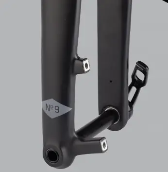 The Whisky No. 9 thru axle fork for cyclocross bikes.