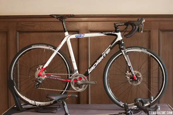 The 2014 Lapierre Carbon Cross is ready for mud, discs, cantis or Mourey. @ Cyclocross Magazine