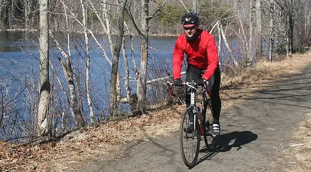 Hitting the gravel roads of New Hampshire. Courtesy of Seth Lincoln