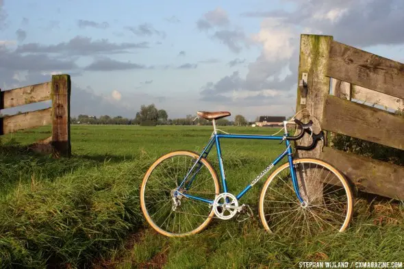 Roger De Vlaeminck's custom Colnago cyclocross bike. © Stephan Wijland