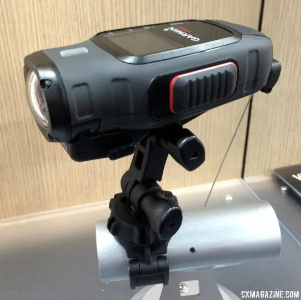 Garmin's new VIRB POV video camera. © Daniel Curtin / Cyclocross Magazine