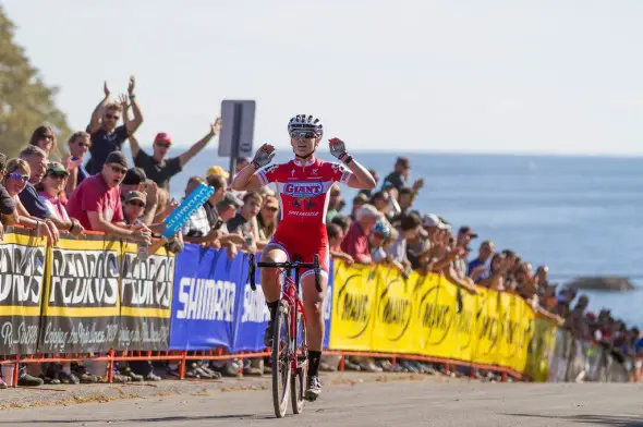 Anderson takes the win day 2 of Gloucester. © Todd Prekaski