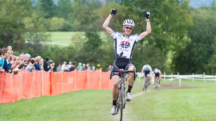 Raphael Gagne takes the win at Green Mountain Day 2. © Todd Prekaski