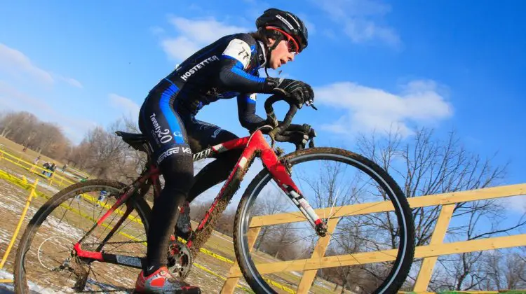 C3 racer Arley Kemmerer at Kings CX. © Kent Baumgardt