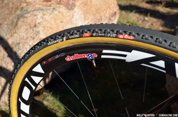 Helen Wyman helped design Challenge's latest tire, the Chicane. © Cyclocross Magazine