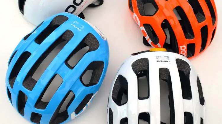 A look at the new, colorful Octal helmets from Poc. © Cyclocross Magazine