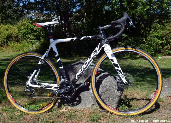 Myerson's new bike for 2013: the Ridley X-Fire with disc brakes. © Cyclocross Magazine