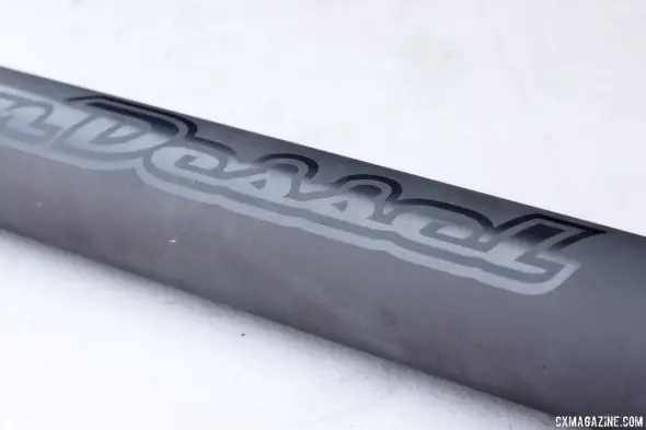 Van Dessel's annodized Aloominator tube we saw at Dealer Camp © Cyclocross Magazine