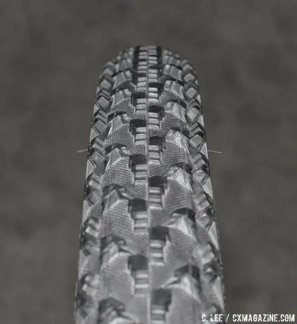 WTB CrossWolf tubeless cyclocross tire - same tread, different bead. © Clifford Lee / Cyclocross Magazine