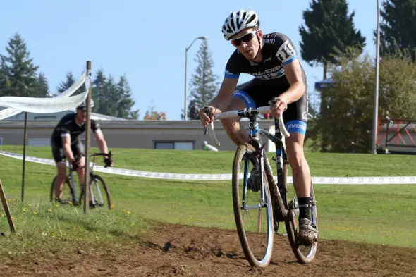 Seattle's Steve Fisher led for most of the race, but Carl Decker got him on the final lap.