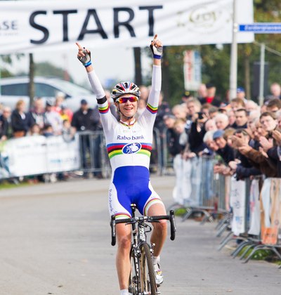 No doubts about the outcome as Vos takes the win. © Thomas van Bracht