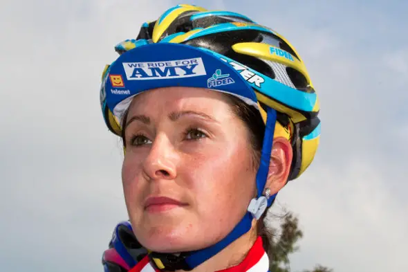 Remembering Amy: Nikki Harris at Den Bosch, The Netherlands - Cyclo-cross Grote Prijs van Brabant. © Thomas van Bracht
