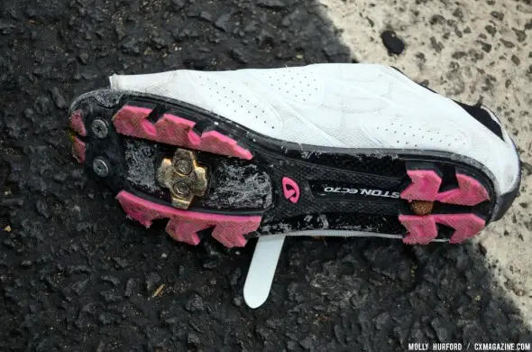The Giro Sica does scuff noticeably, so don't expect it to stay pristine. © Cyclocross Magazine