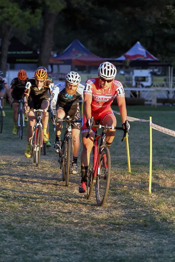 Kaiser leading another chase group. © Matt James