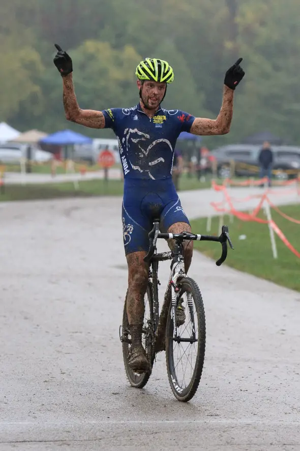 At St. Mary's, Ryan Knapp took the solo win for the second race of the OVCX Series. © Kent Baumgardt