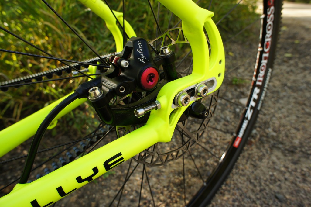 Cyclocross singlespeed disc brakes