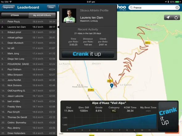 Wahoo Fitness Releases Indoor Training App with Strava KOM Segments Cyclocross Magazine Cyclocross and Gravel News Races Bikes Media