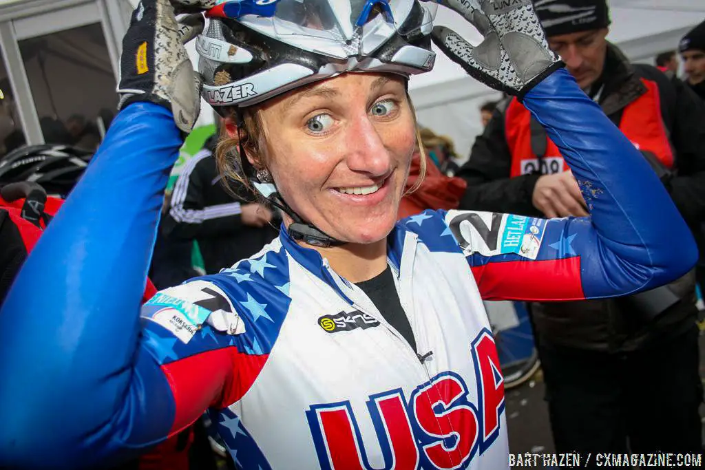 Amy Dombroski at Koksijde, 2012. photo: B. Hazen / Cyclocross Magazin