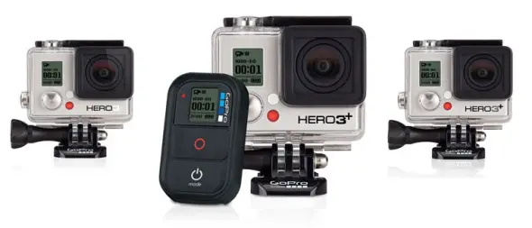 GoPro launches new GoPro Hero 3+ POV video camera, with White, Silver and Black editions. 