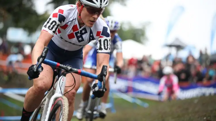 Compton with game face on at Providence Day 2 2013. © Meg McMahon