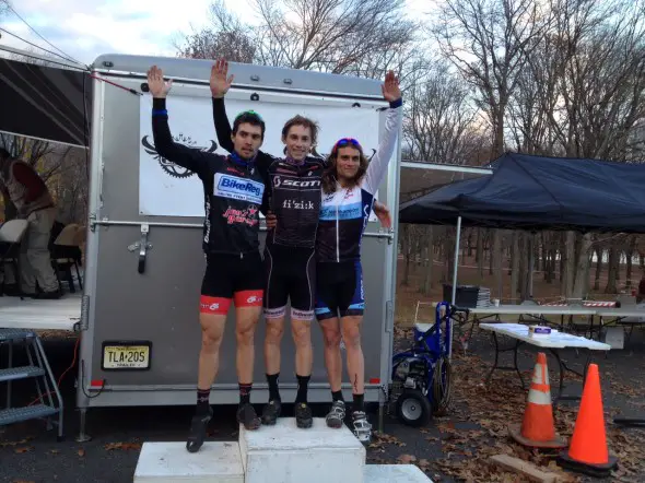 The Elite Men's Podium. © Anne Rock