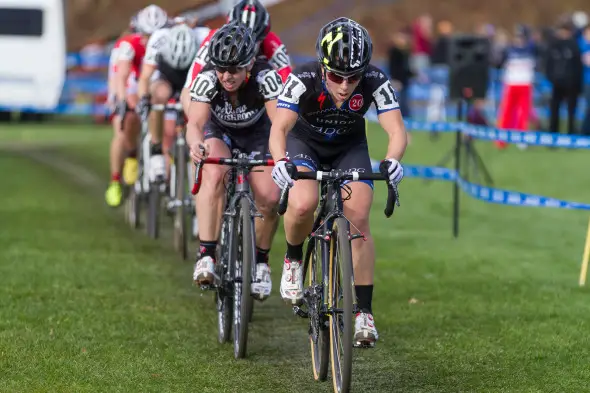 The group that tried to hunt down Anthony, with Kemmerer and Van Gilder leading the charge. © Todd Prekaski