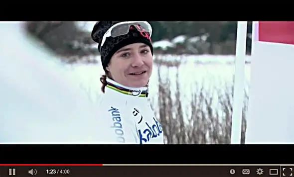 Marianne Vos in the 2014 Hoogerheide Cyclocross World Championship Promo video, filmed last winter.
