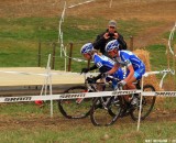 Nash and Pendrel working together on Day 2 of Jingle Cross Rock. © Michael McColgan