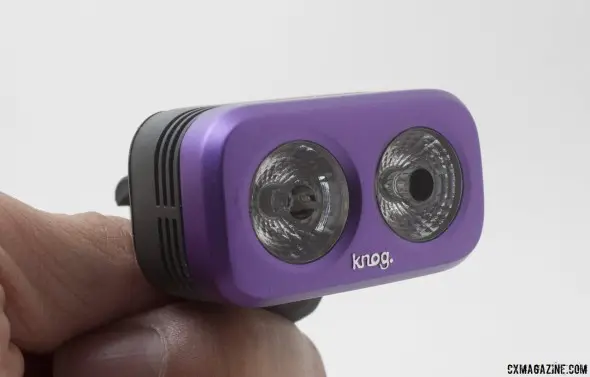 Knog Road Blinder 2 LED bike headlight comes in four colors and is just 78g. © Cyclocross Magazine