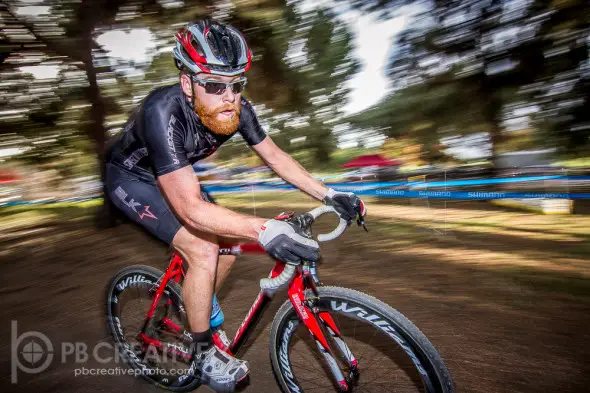 Brandon Gritters, poised to capture his second consecutive SoCalCross crown. © Philip Beckman
