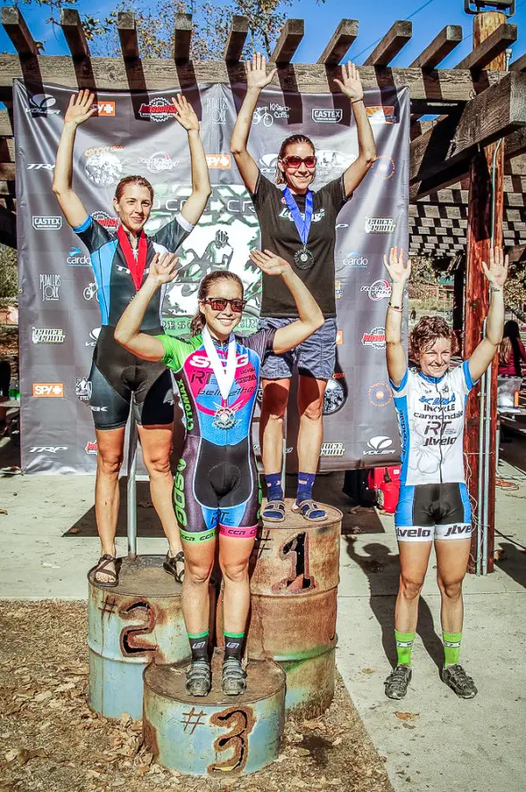 Nicole Brandt finally enjoyed the view from the top step of the Women’s A podium. © Kenneth Hill