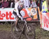 Sven Nys racing disc brakes at Hamme-Zogge Superprestige. © Cyclocross Magazine