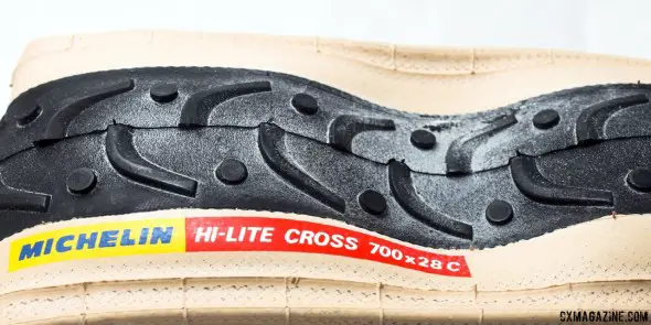 Michelin Hi-Lite Cross 700x28c cyclocross clincher. © Cyclocross Magazine