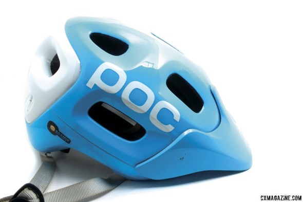 The POC Trabec MIPS helmet: protection in bright colors. © Cyclocross Magazine