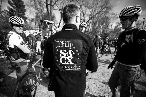 Philly SSCXWC representing  at Junkyard Cross. © Dylan VanWeelden