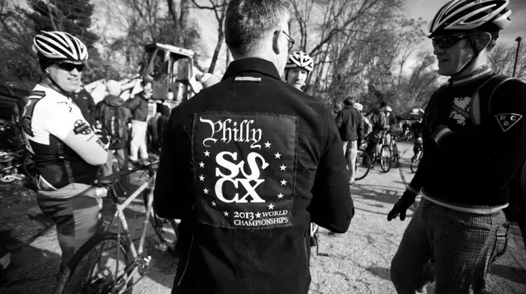 Philly SSCXWC representing at Junkyard Cross. © Dylan VanWeelden