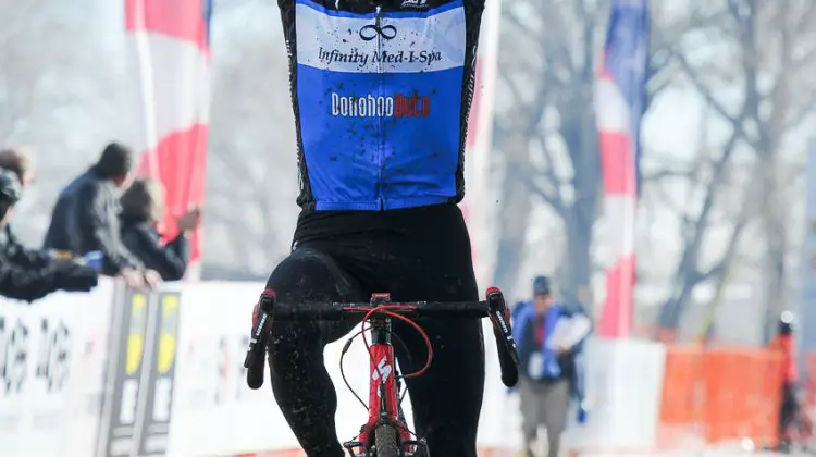 Hardwick Gregg taking the win in Men's 60-64 at 2014 Nationals. © Steve Anderson