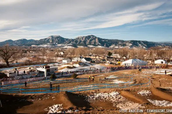 The Men's 40-44 race was the biggest race so far with 130 starters. © Steve Anderson