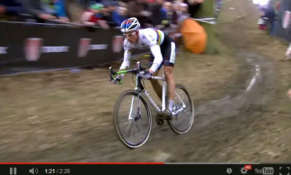 Video screenshot: Sven Nys racing the 2014 edition of his namesake race.