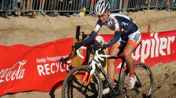 Reza Hormes Ravenstijn on her way to top 10 in Koksijde World Cup. © Robert Goedgezelschap