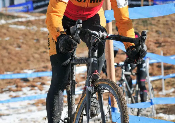 Bannister on the way to the 65-69 win in the Men's 60-64, 65-69, 70+ Nationals races in Boulder, Colorado. © Steve Anderson