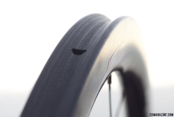 Vision Tech's Metron 40 carbon tubular wheels. © Cyclocross Magazine