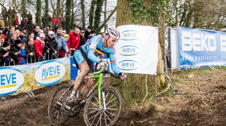 Nys shows of his technical prowess at Worlds in Hoogerheide. © Thomas Van Bracht